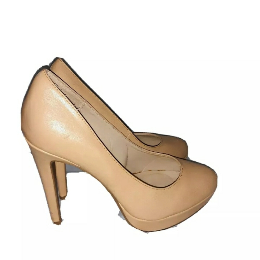 Bakers Nude Sionie Platform Heels Sz 7M - Picture 4 of 8